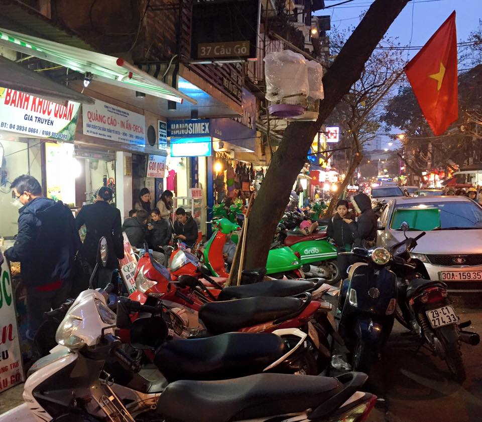 Hanoi utcakép