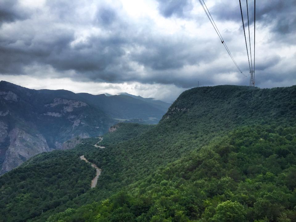 tatev-kolostorhoz vezető libegő