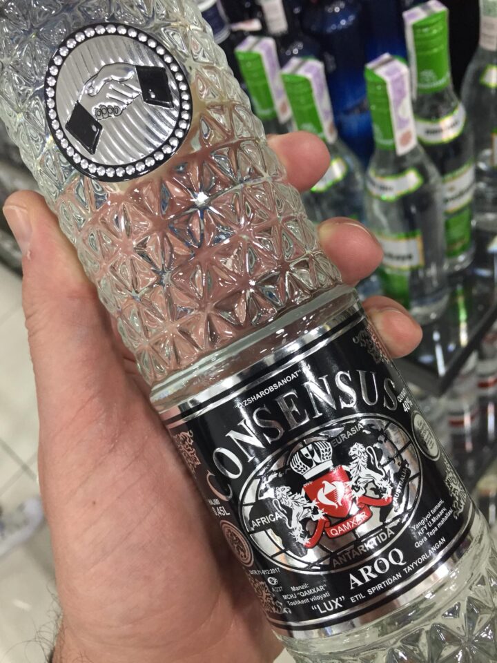 Alkoholos kontinensközi konszenzus üzbeg boltban
