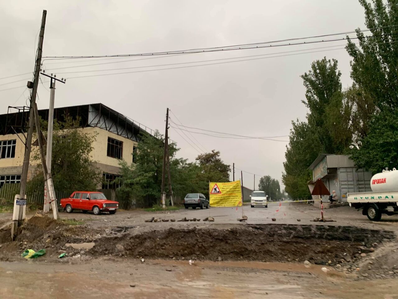 biskekhez közeledve