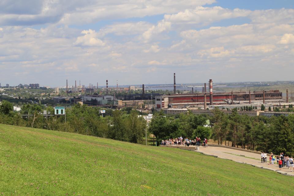 Kilátás a Volga felé