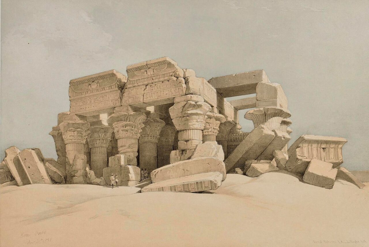 kom ombo templom régen