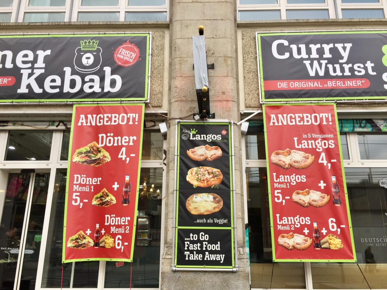 Berlini szénhidrátbomba-menü: lángos sültkrumplival