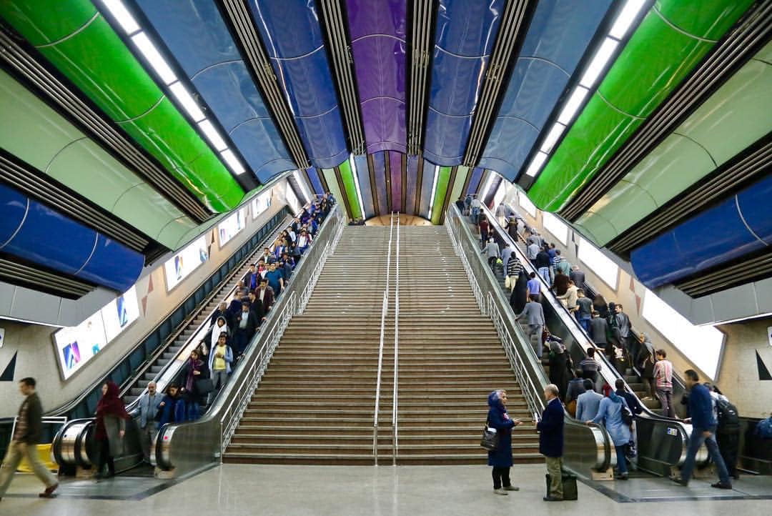 Tajrish metróállomás, Teherán