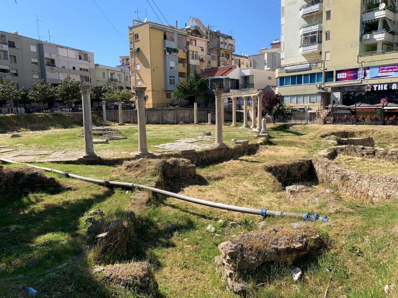 fórum maradványai durres