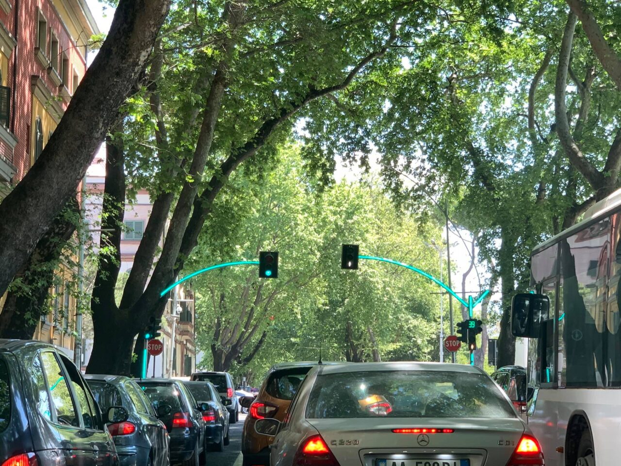 Tirana belvárosában