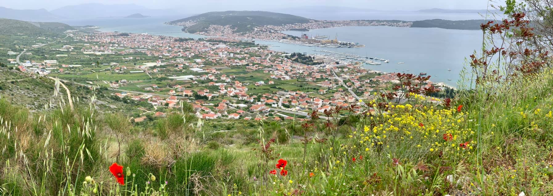 Trogir a magasból